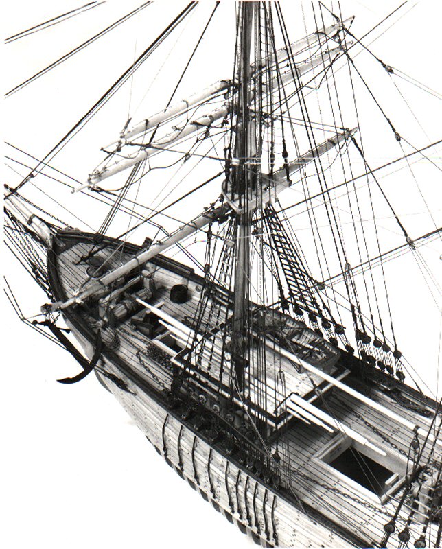 Brigantine Ship Model
